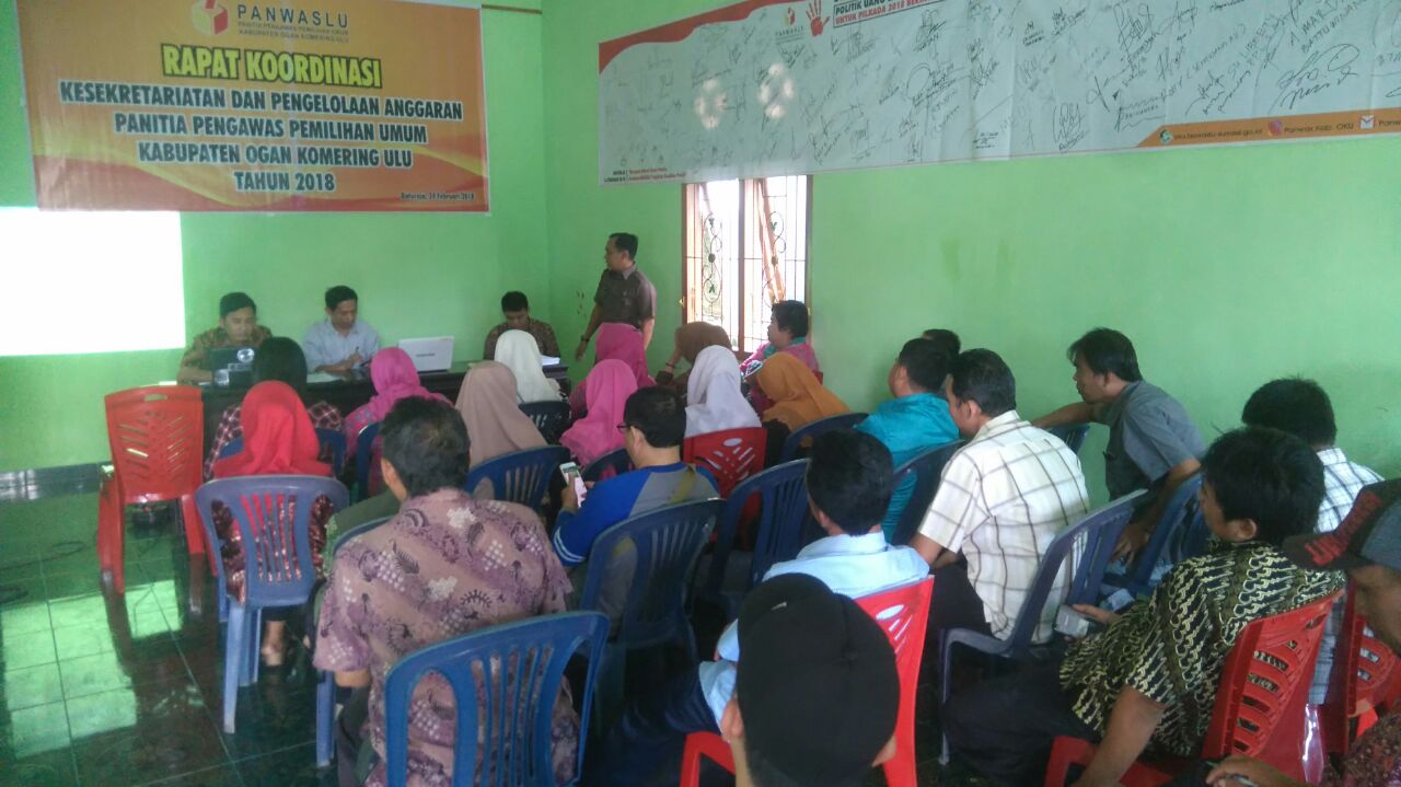 Rapat Kordinasi Kesekretariatan dan Pengelolaan Anggaran