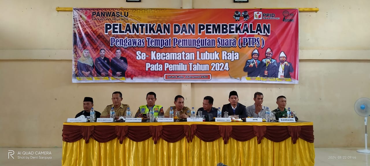 Pelantikan PTPS Lubuk Raja