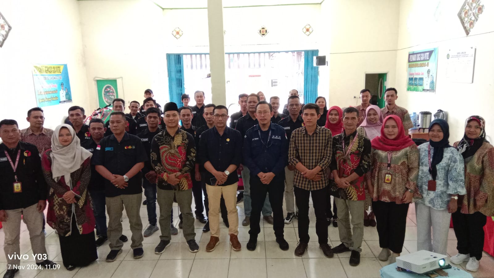 Photo Rapat Kerja Evaluasi Kampanye di Kecamatan baturaja timur