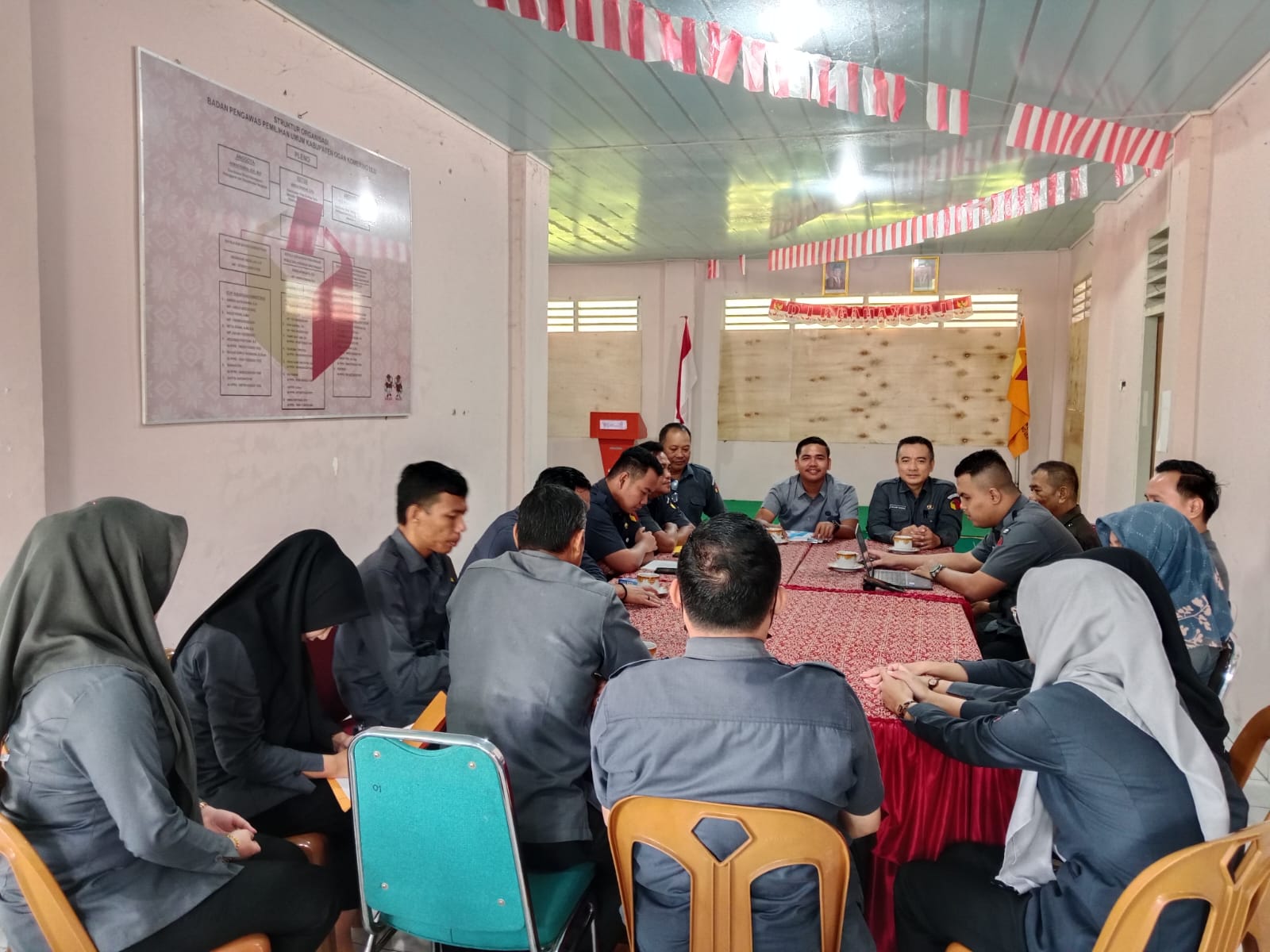 Photo Rakor Pengelolaan JDIH Bawaslu OKU