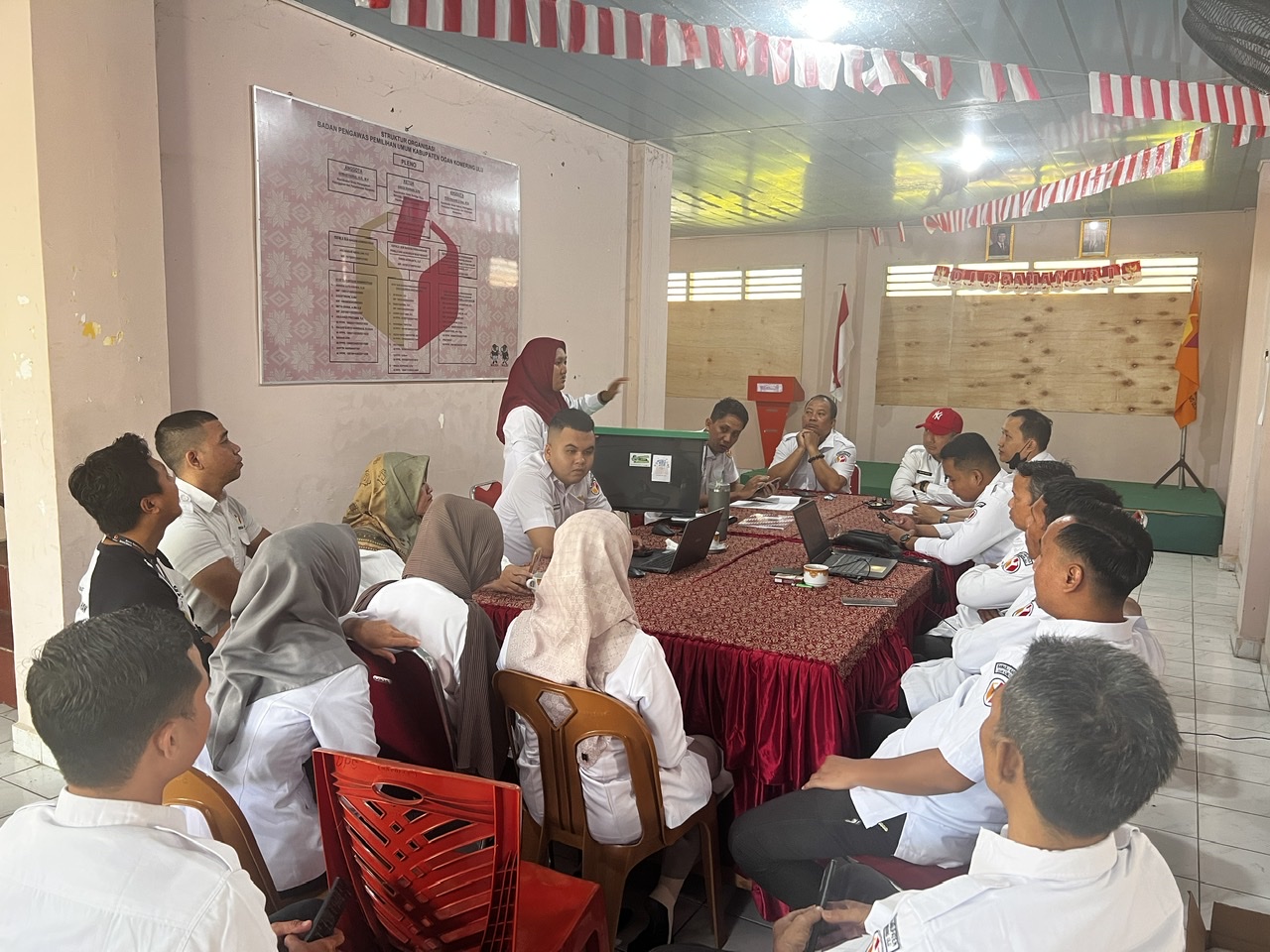 Photo Rapat Internal Bawaslu OKU