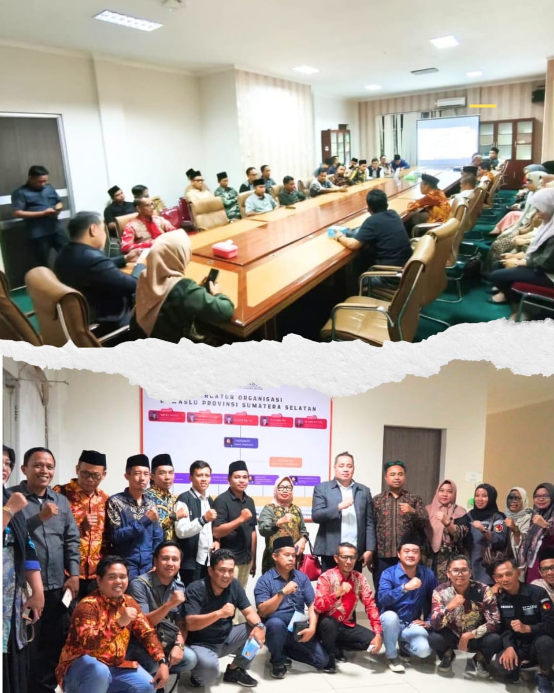 Photo Rapat Koordinasi Hasil Pemuktahiran Daftar Pemilih Berkelanjurtan ( PDPB)
