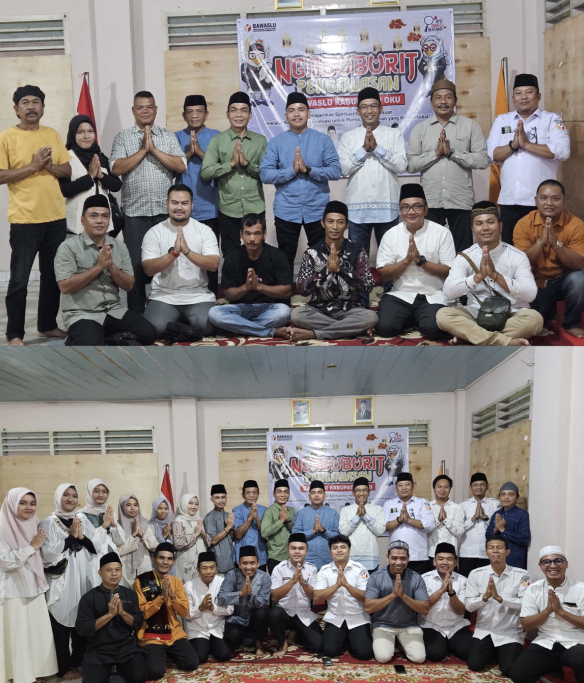 Photo bersama giat Ngabuburit Pengawasan Bawaslu OKU