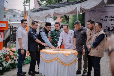 Photo Tombol Apel Siaga tahun 2024 dimulai 