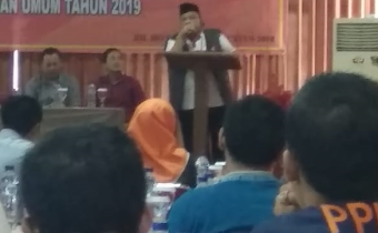 Ketua Bawaslu Kab. OKU menghadiri Pembukaan Rapat Koordinasi Rekapitulasi Daftar Pemilih Sementara Hasil Perbaikan (DPSHP)