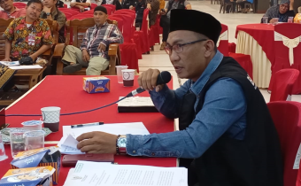 Ketua Bawaslu OKU Hadiri Pleno Rekapitulasi pemilu 2024