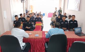 Rapat RDK Daftar Pemilih Sementara di kantor bawaslu oku.