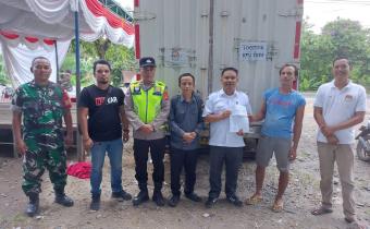 Photo Awasi Logistik kpu 21/10/24