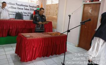 Photo Pelantikan Lenny Wijaya PAW Baturaja Barat