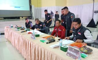 Photo Acara Rekapitulasi Di Gedung Kesenian OKU  