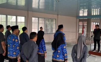 Photo Upacara Hari Kebangkitan Nasional 117 Di Bawaslu OKU. 
