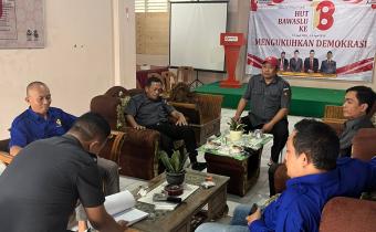 Bawaslu OKU Terima Berkas Pendaftaran  Pengurus Partai Gema Bangsa 