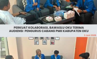 Ketua Bawaslu OKU bersama Pmii OKU